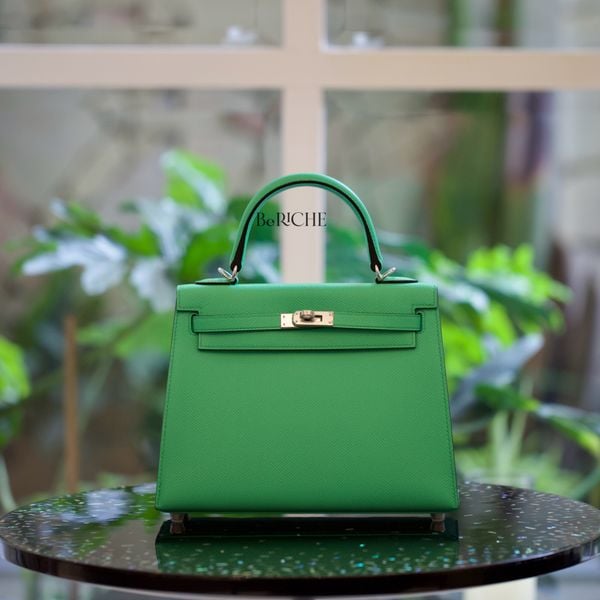  Kelly K25 Epsom Vert Comic PHW 