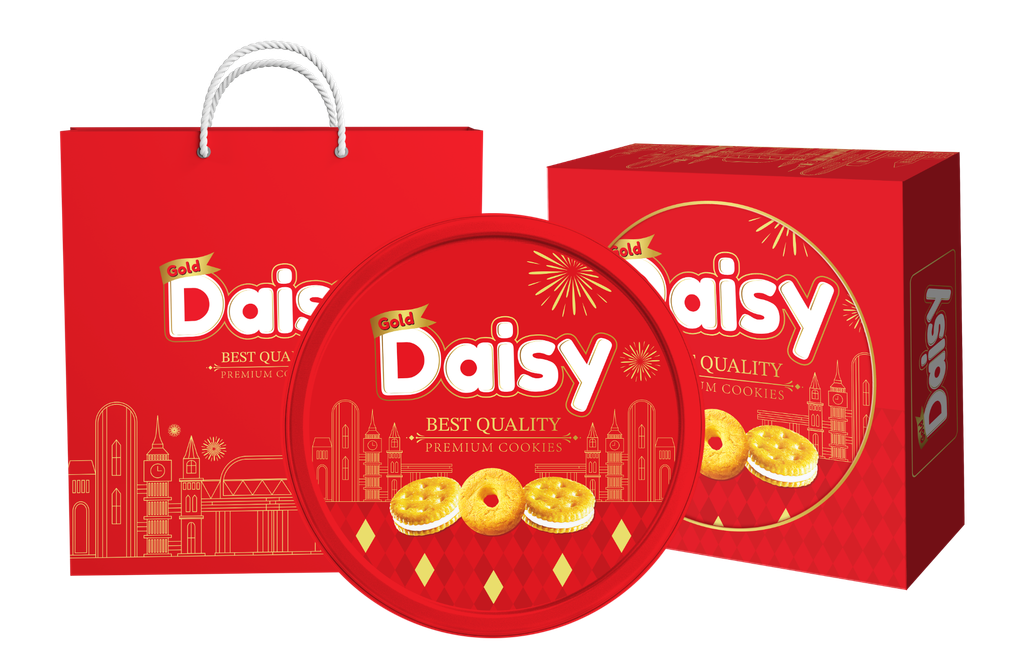Gold Daisy Bánh Assorted Cookies 303g