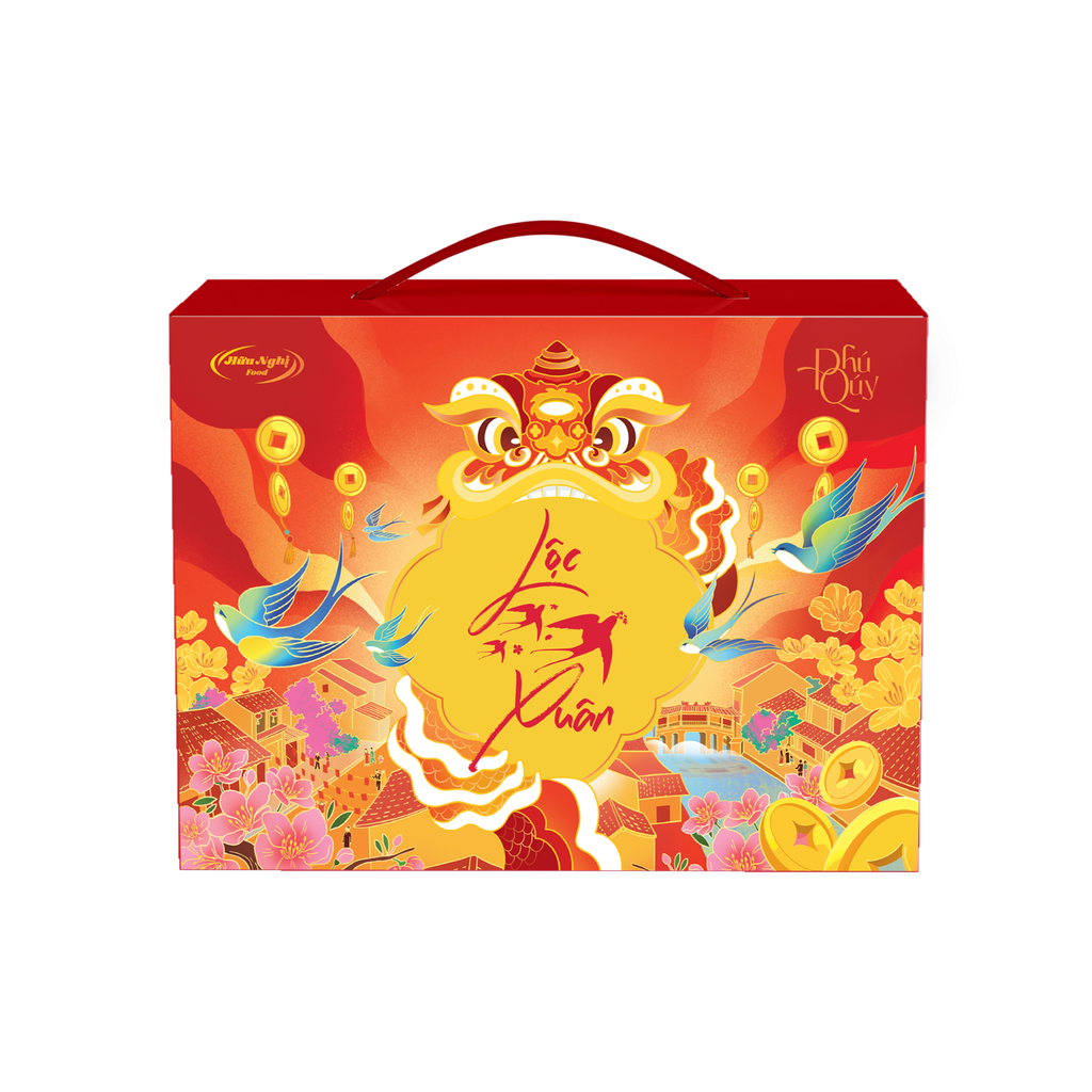 Hộp Quà Tết Lộc Xuân - Phú Quý 713g