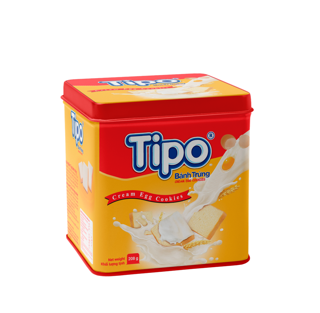 Tipo Bánh Trứng 208g