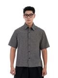  HOWS® BOXY PLAID SHIRT / DARK MOSS 