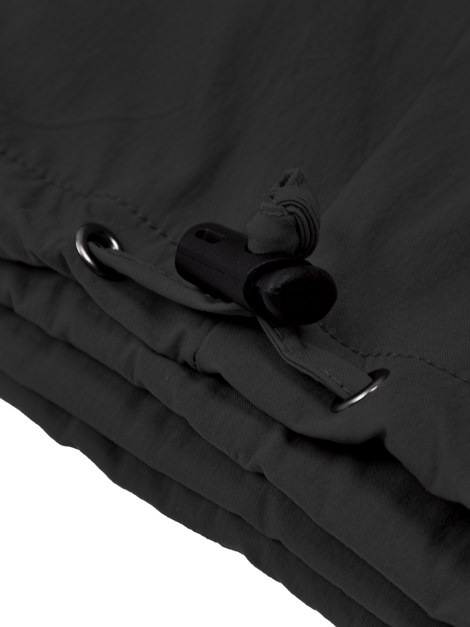  HOWS® NYLON WINDBREAKER JACKET / BLACK 