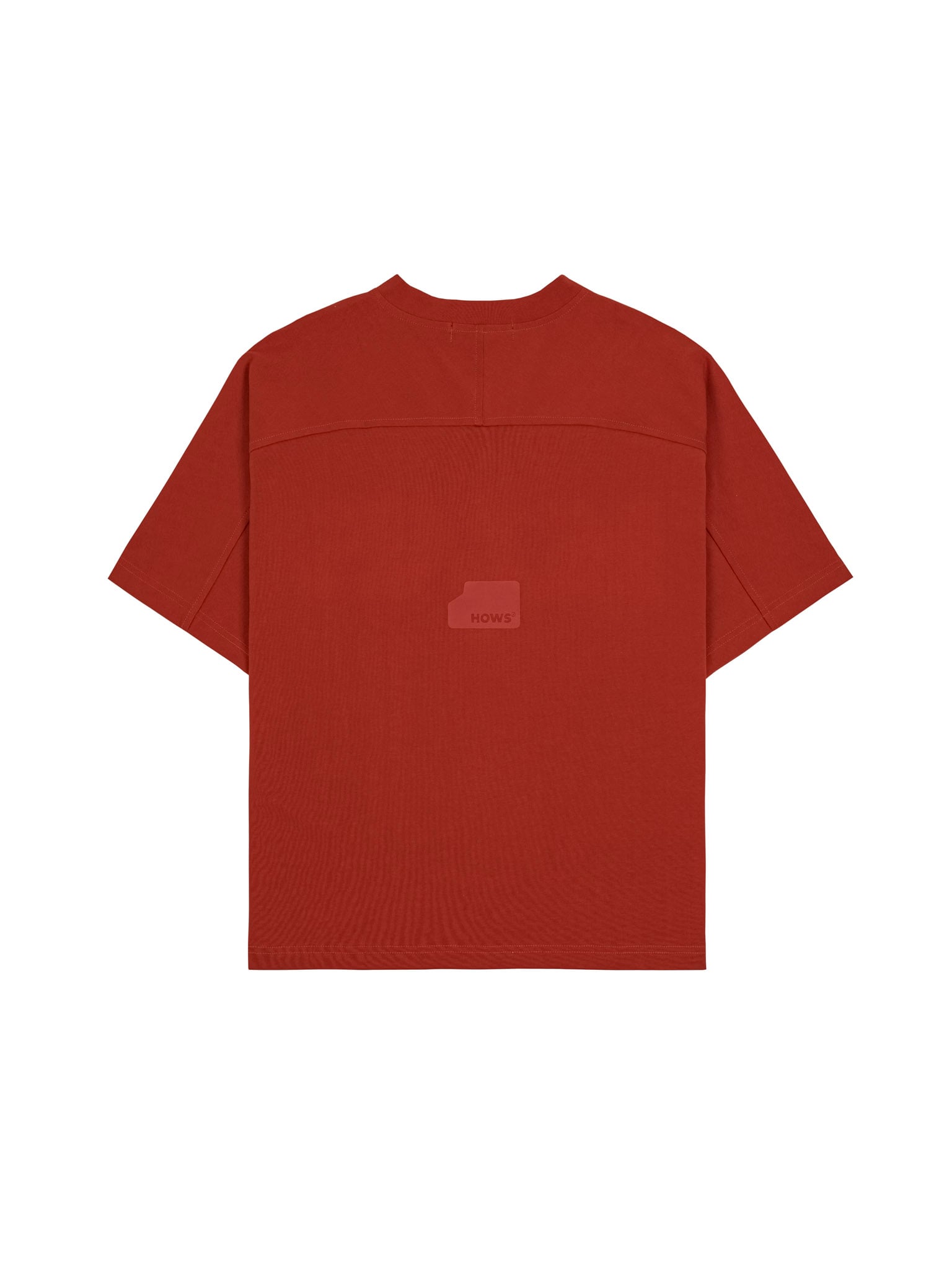  HOWS® RELAXED THE NOISE V-NECK / RED RETRO 