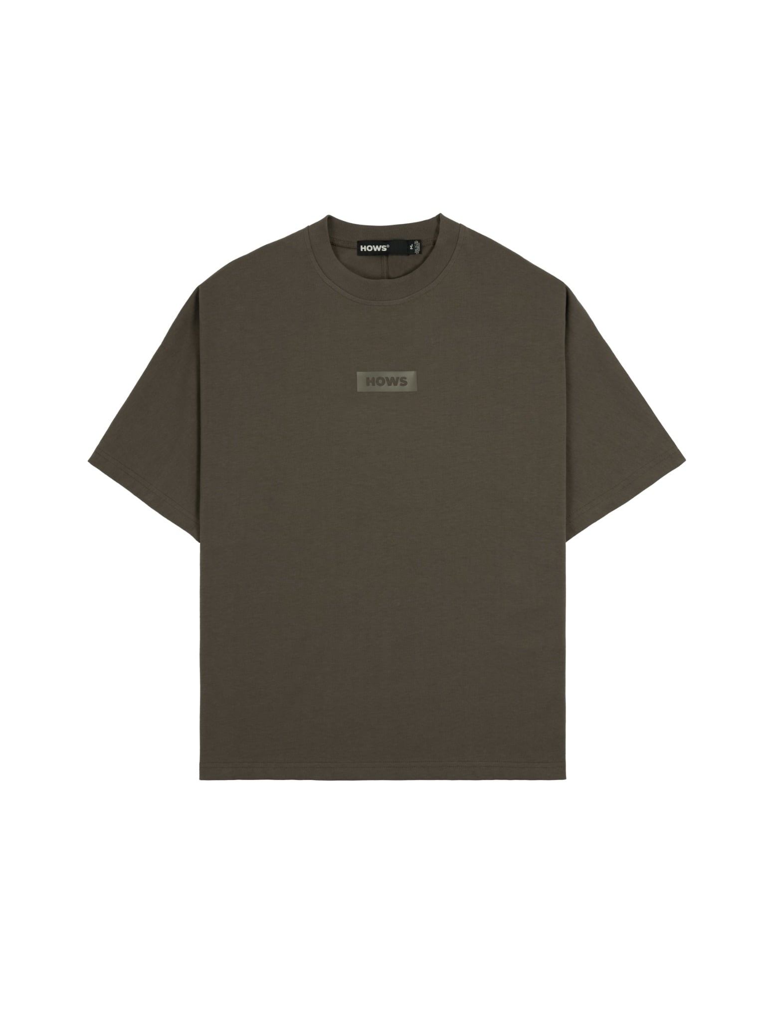  HOWS® BASIC TEE NEW VERSION / MOSS 