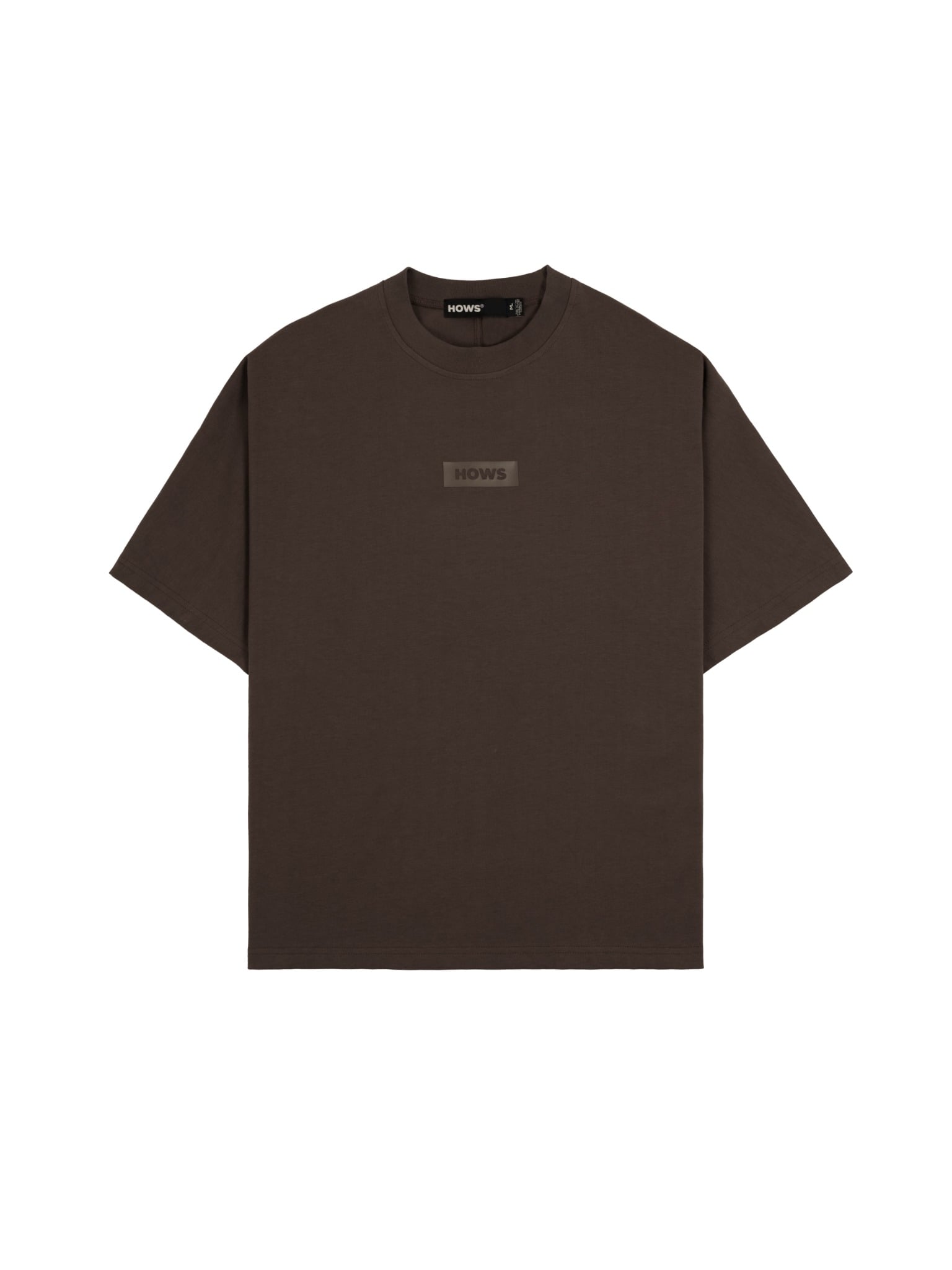  HOWS® BASIC TEE NEW VERSION / BROWN 