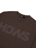  HOWS® RELAXED THE NOISE V-NECK / BROWN 