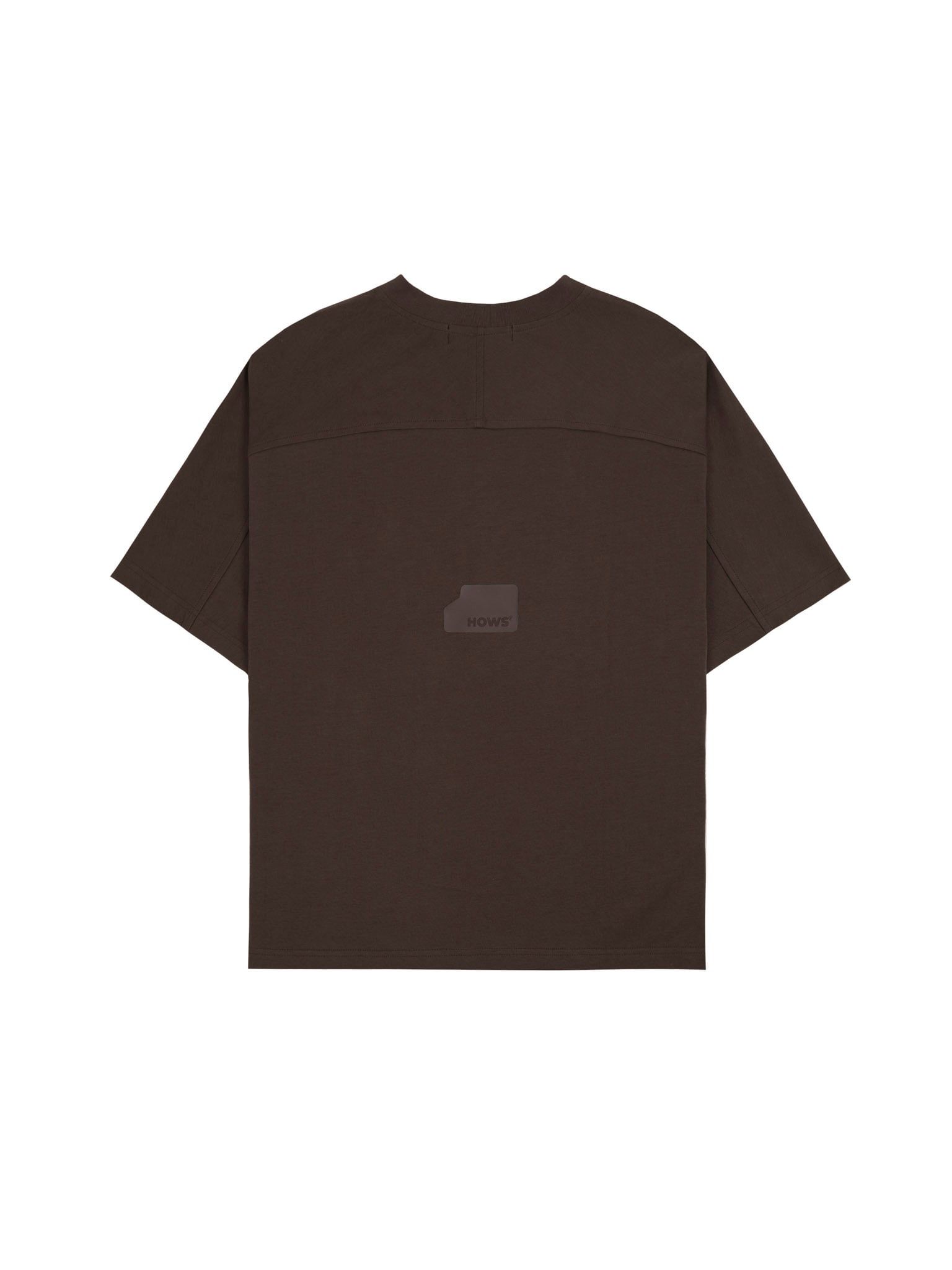  HOWS® RELAXED THE NOISE V-NECK / BROWN 