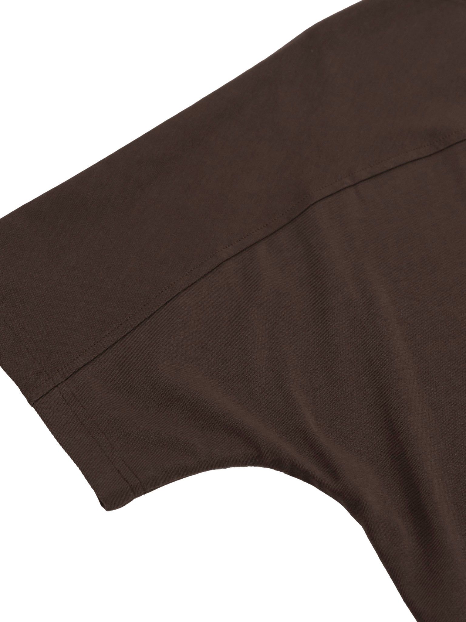  HOWS® RELAXED THE NOISE V-NECK / BROWN 