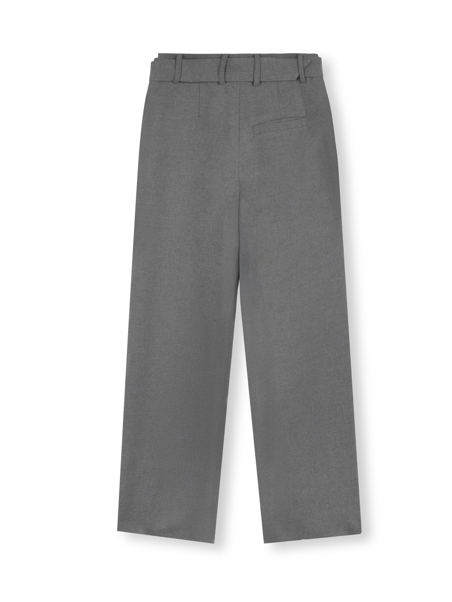  HOWS® RESTRAIN TROUSERS WITH BELT / GREY 