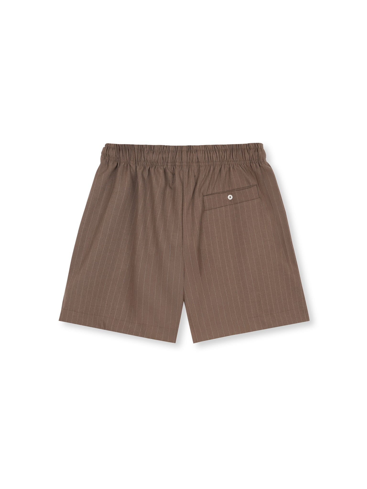  HOWS® URBAN PINSTRIPE SHORTS / BROWN 