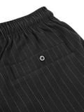  HOWS® URBAN PINSTRIPE SHORTS / BLACK 