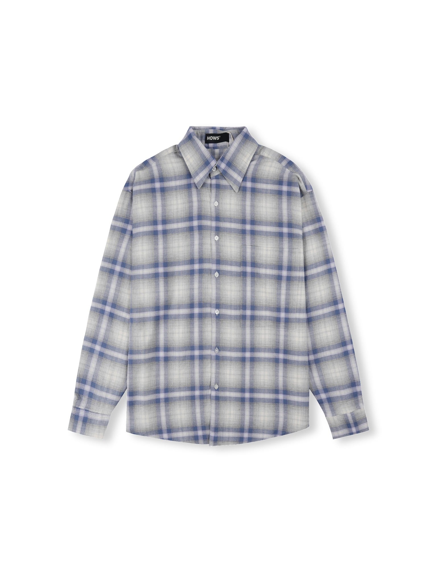  HOWS® CHECKERED FLANNEL SHIRT / BLUE 