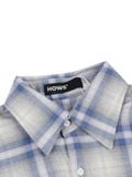  HOWS® CHECKERED FLANNEL SHIRT / BLUE 
