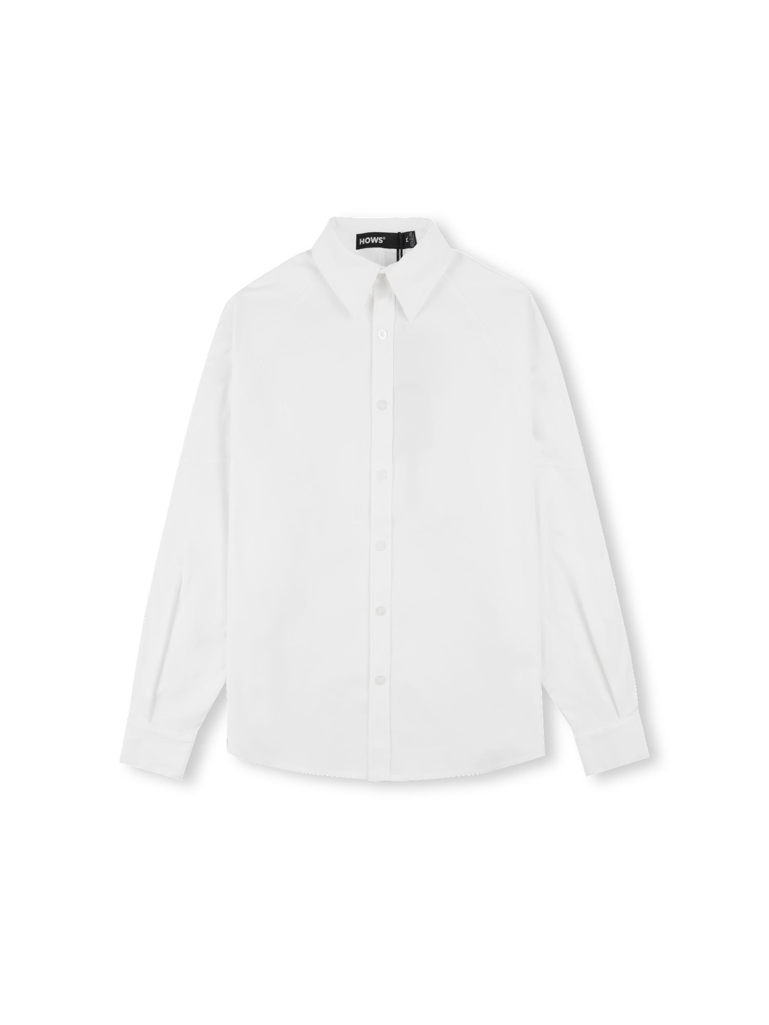 HOWS® THE NOISE LONG SLEEVE SHIRT / WHITE 