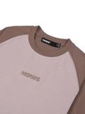  HOWS® URBAN CONTRAST RAGLAN T-SHIRT / PURPLE 