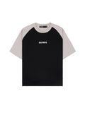  HOWS® URBAN CONTRAST RAGLAN T-SHIRT / BLACK 