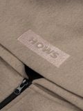 HOWS® HOODIE MELTON WOOL / SAND 