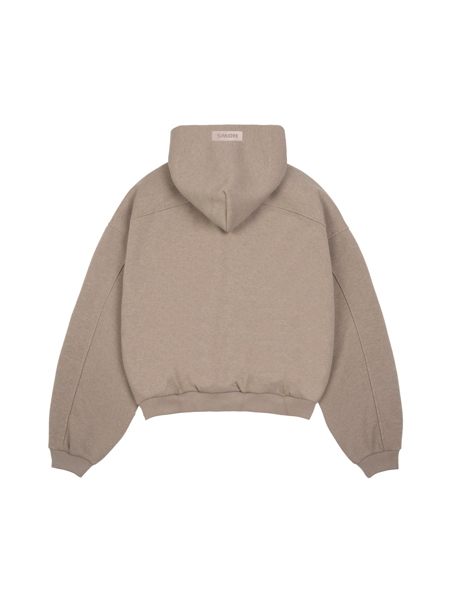  HOWS® HOODIE MELTON WOOL / SAND 