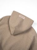  HOWS® HOODIE MELTON WOOL / SAND 