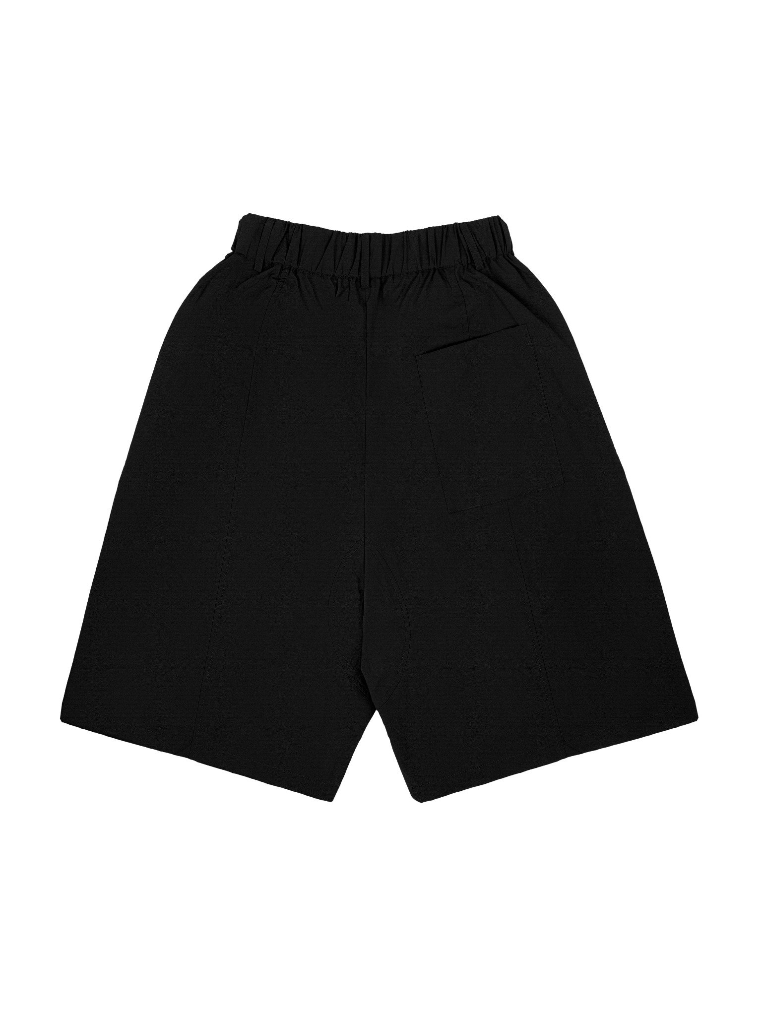  HOWS® NYLON WINDBREAKER SHORT / BLACK 