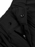  HOWS® NYLON WINDBREAKER SHORT / BLACK 