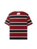  HOWS® OLD SCHOOL STRIPED POLO / RED x NAVY 