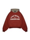  HOWS® QUIET OBSEVER HOODIE / RED 