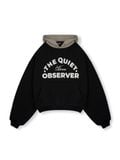  HOWS® QUIET OBSEVER HOODIE / BLACK 