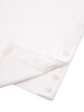  HOWS® LAYERED DETAIL BOXY SHIRT / WHITE 