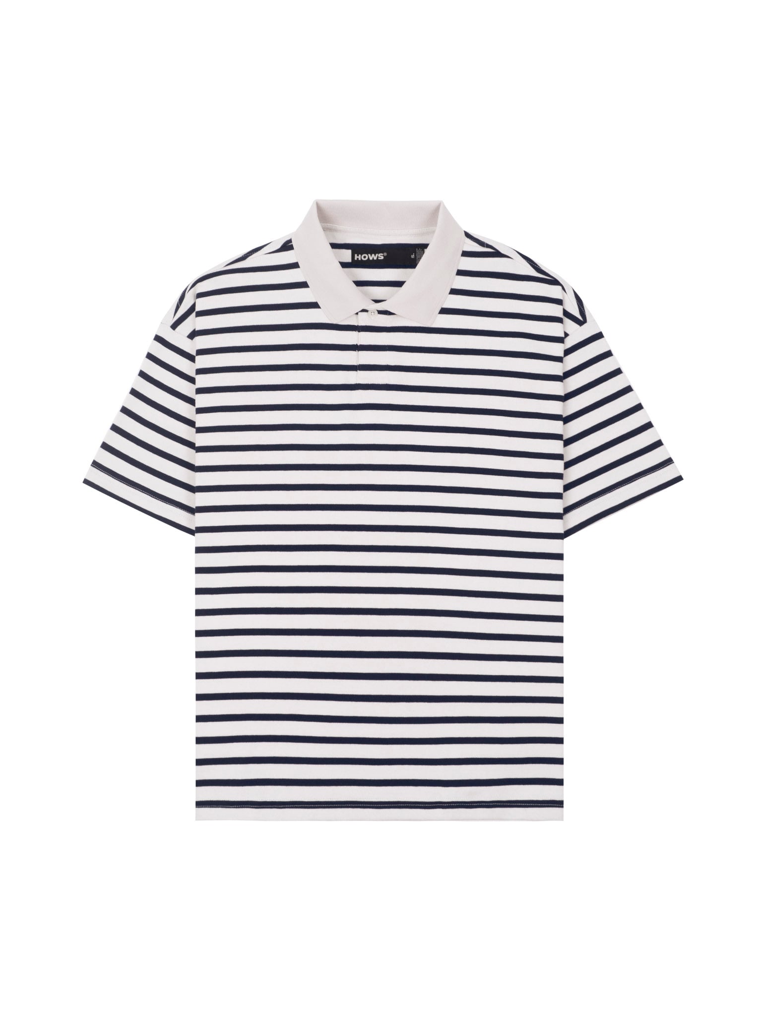  HOWS® STRIPED POLO / BLUE 