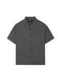  HOWS® BOXY PLAID SHIRT / DARK MOSS 