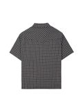  HOWS® BOXY PLAID SHIRT / DARK MOSS 