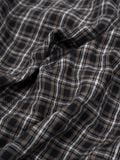 HOWS® BOXY PLAID SHIRT / DARK MOSS 