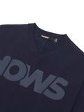  HOWS® RELAXED THE NOISE V-NECK / DARK BLUE 