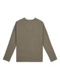  HOWS® WAFFLE LONG SLEEVE HENLEY / MOSS 