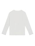  HOWS® WAFFLE LONG SLEEVE HENLEY / WHITE 