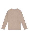  HOWS® WAFFLE LONG SLEEVE HENLEY / CAMEL 