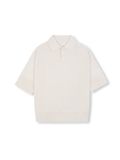  HOWS® KNITTED BASIC POLO / CREAM 