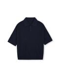  HOWS® KNITTED BASIC POLO / NAVY 