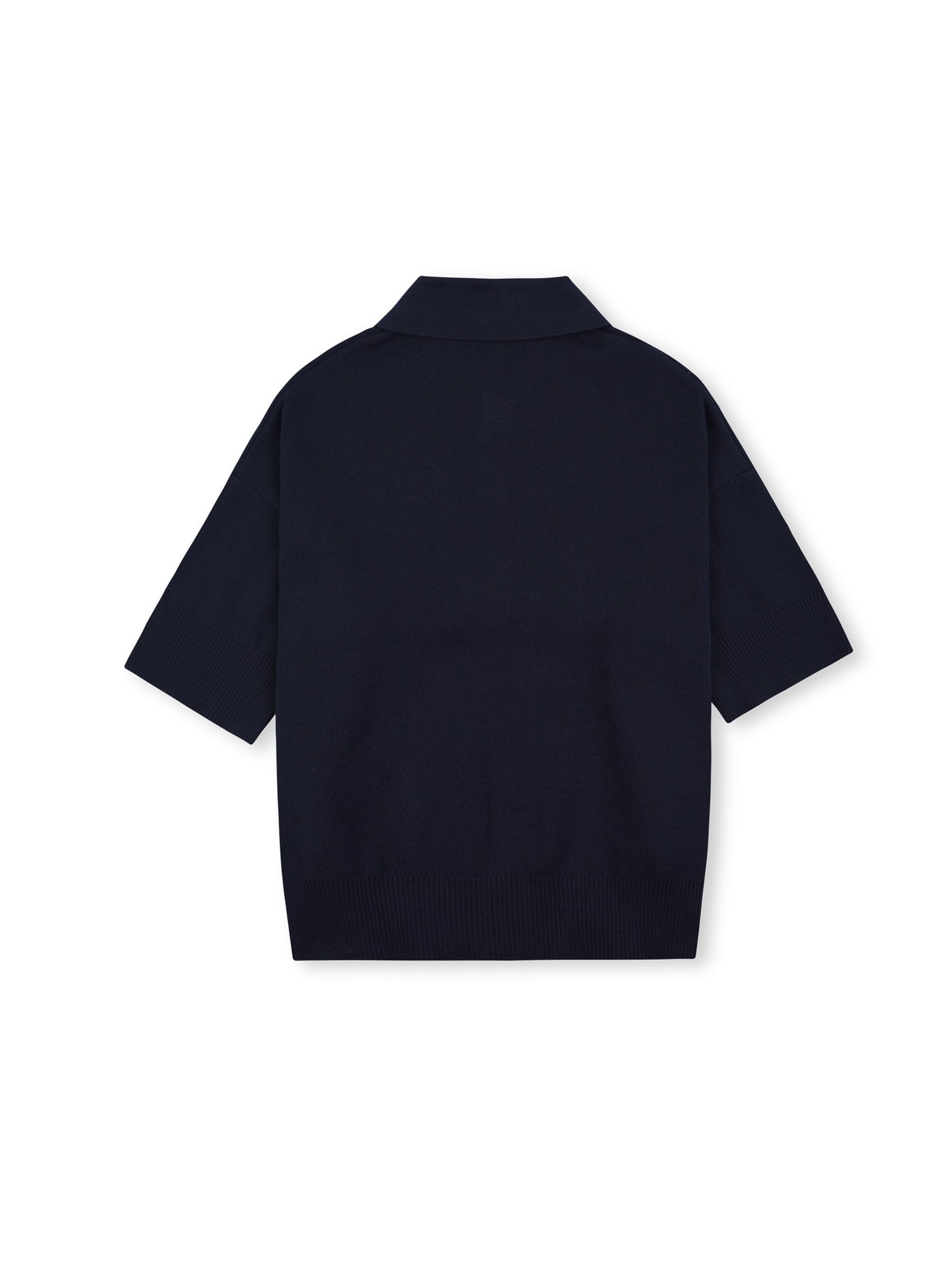  HOWS® KNITTED BASIC POLO / NAVY 