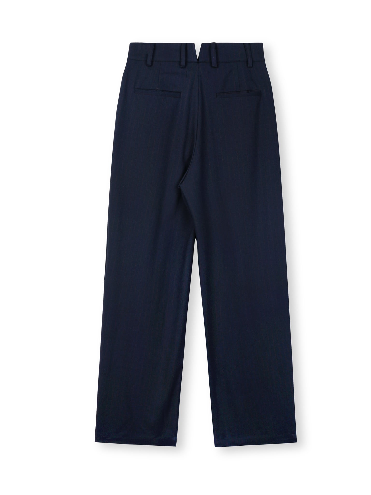  HOWS® THE QUIET STRIPE PANTS / NAVY 