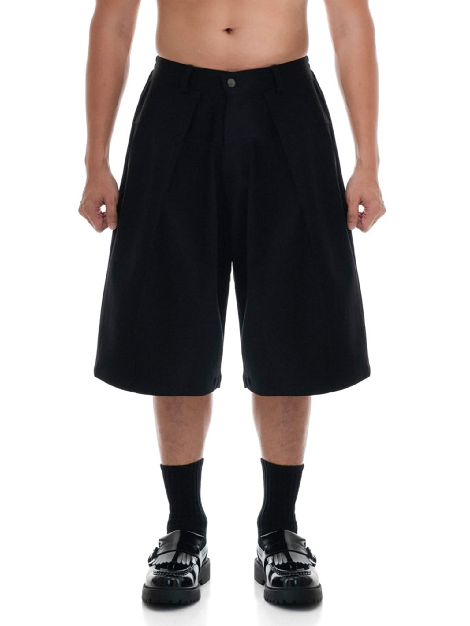 HOWS® TECHNO BAGGY SHORT / BLACK 