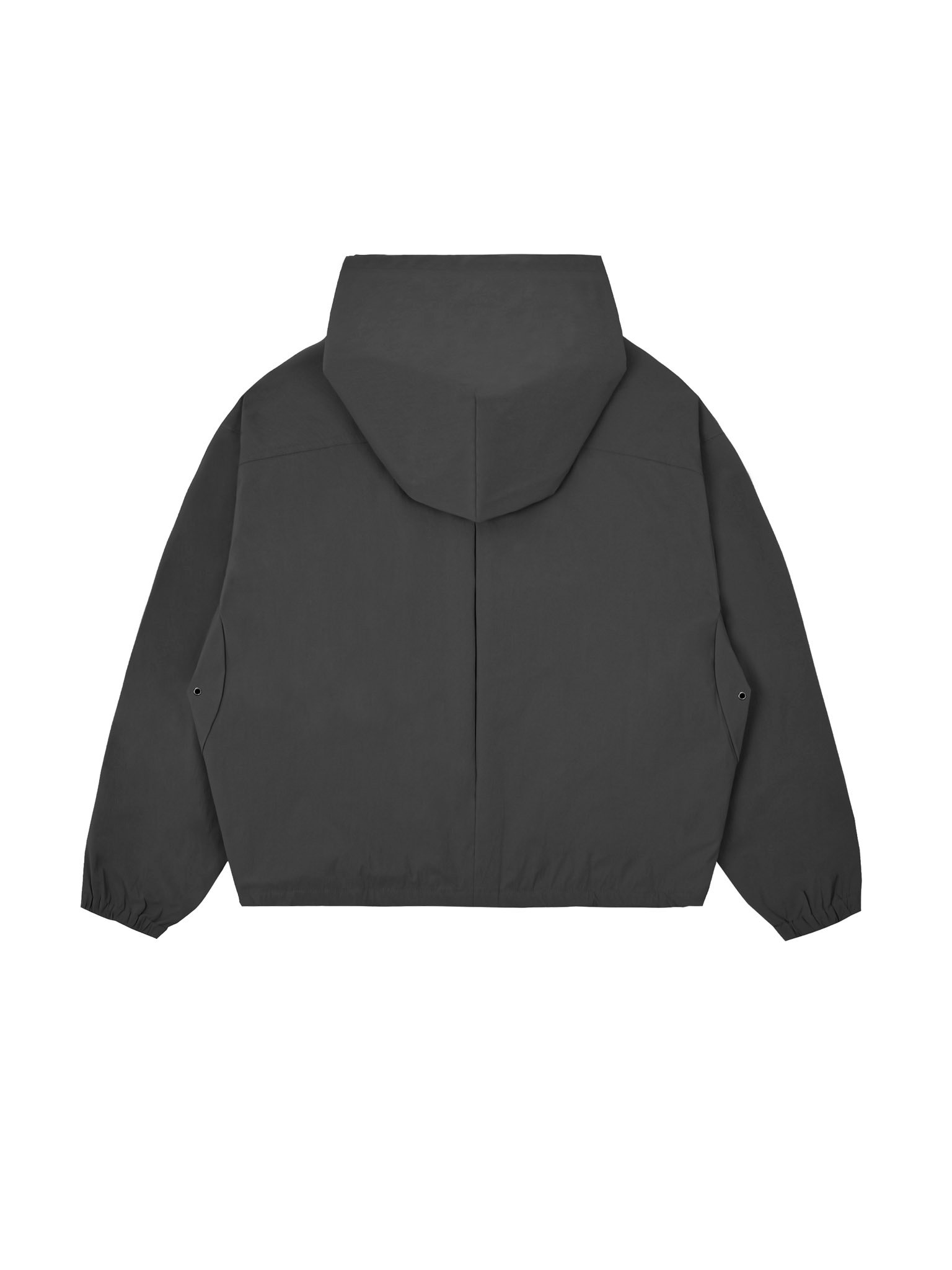  HOWS® NYLON WINDBREAKER JACKET / LEAD GRAY 