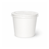  Bộ tô giấy trắng 360ml - 12.5oz + nắp nhựa PP (Soup) 