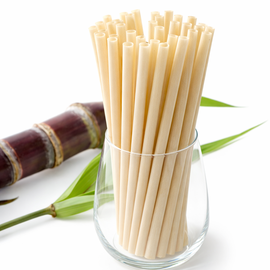  Ống hút bã mía PLA phi 6x160mm 