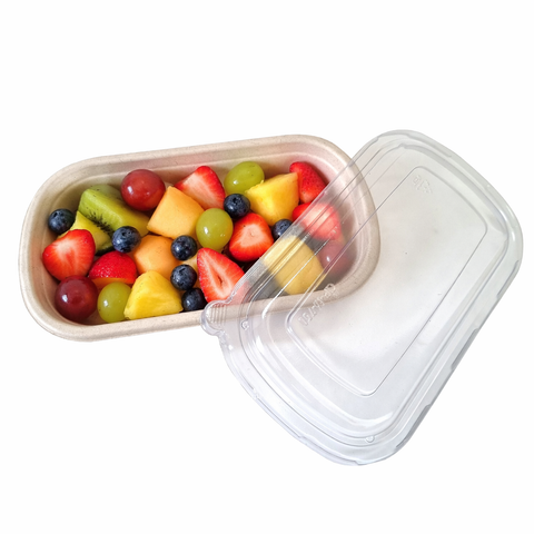  Bộ hộp bã mía 700ml + nắp PET M75 