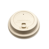  Nắp bã mía nâu có nút 90mm (dùng cho ly giấy 12oz. 16oz, 22oz) 