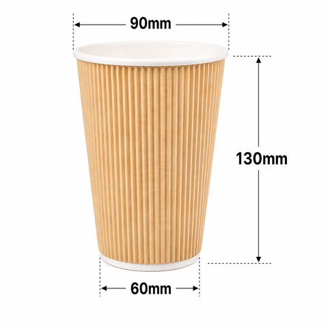 Ly giấy Ripple wall paper cup 16oz