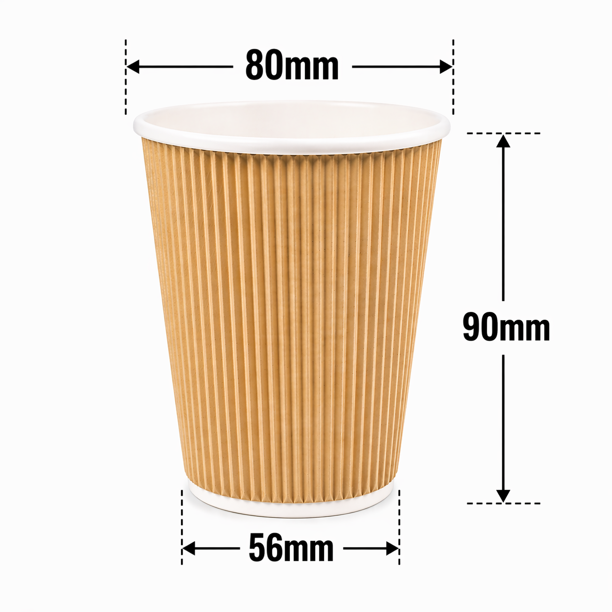  Ly giấy Ripple wall paper cup 8oz