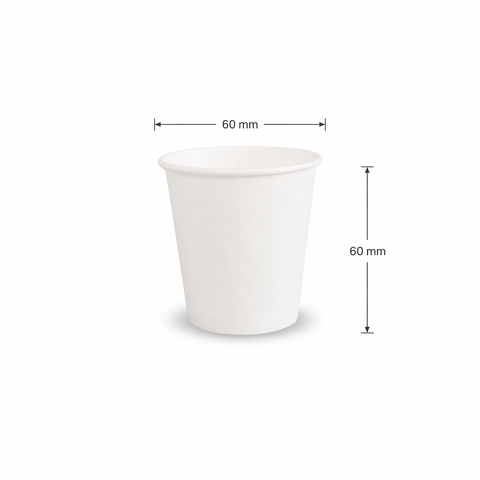  Ly giấy trắng 4oz - 120ml 